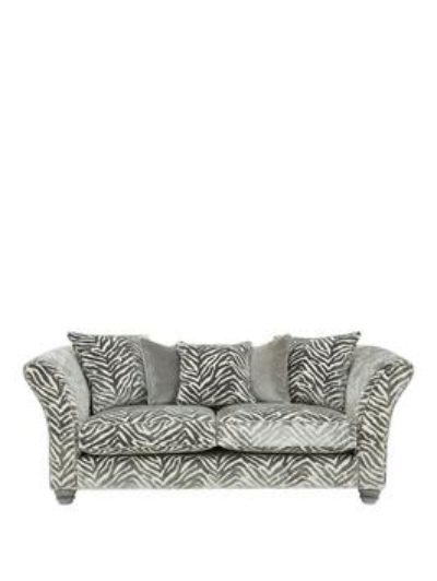 Luxe Collection - Velvetine 2-Seater Fabric Sofa